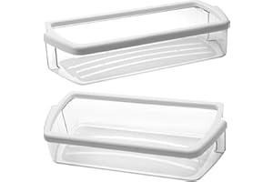 W10321304 WPW10321304 Refrigerator Door Shelf Bin by Fetechmate Compatible with Ken-more Whirl-pool Refrigerator WRS325FDAM02 WRS325FDAM04 WRS325FDAB02 WRS325FDAB06 Replace AP6019471, 2171046-2 Pack