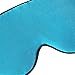 Natural Mulberry Silk Sleep Mask, VenusCare Super Smooth & Soft Breathable Lightweight Eye mask with Adjustable Strap for Women & Men - Travel, Household, Meditation, Nap and Daylight Sleeping (Blue)