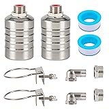 BREADEEP 2 Pack Float Valve For Water Tank,1/2" to