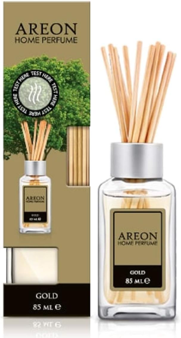 Areon Gold Reed Diffuser 85 ml Parfum d'ambiance Parfum
