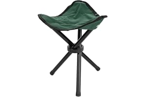 Folding Camping Stool, Portable Camping Fishing Chair, Tripod Chair for Outdoor Camping Hiking Fishing Picnic BBQ Travel