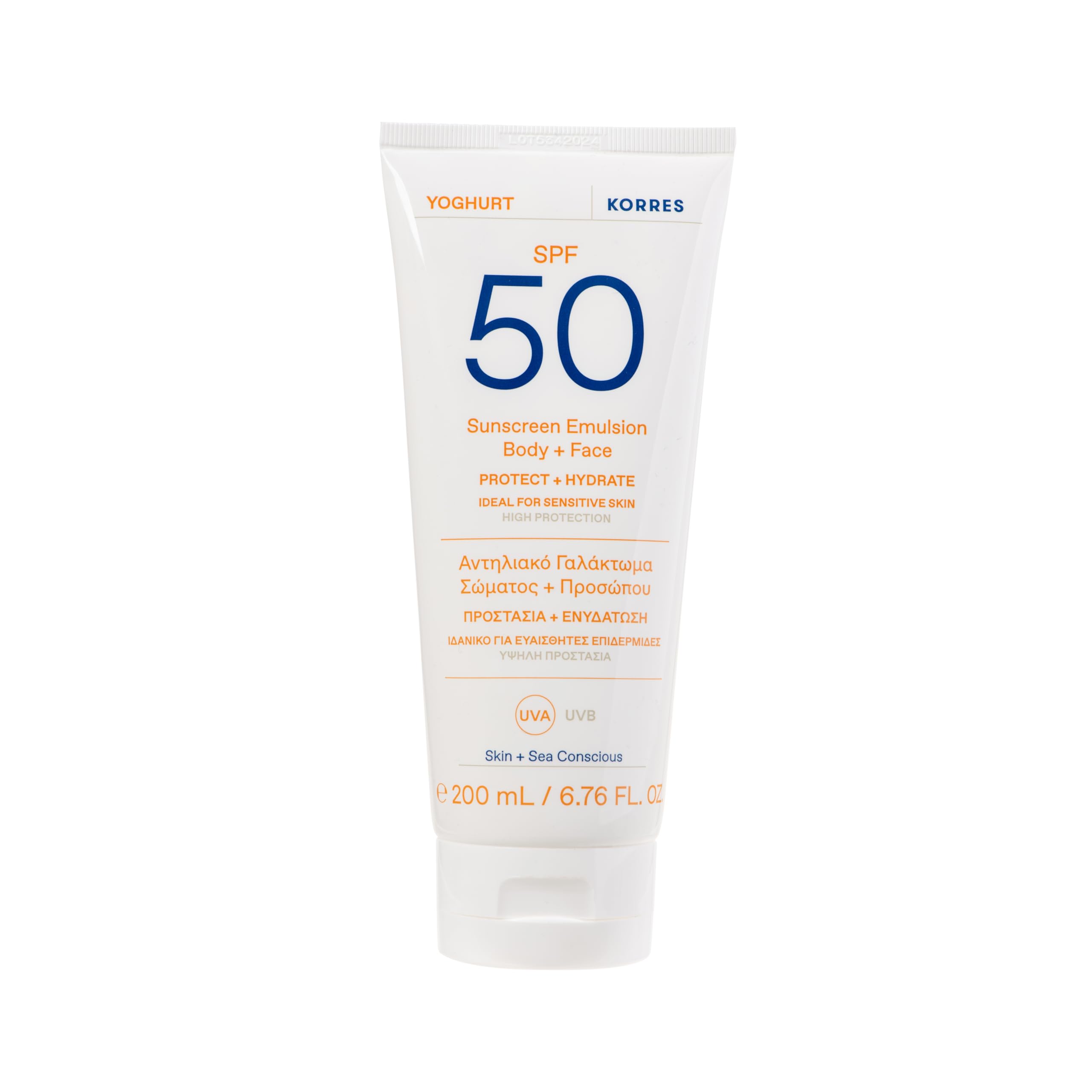KORRES YOGHURT Emulsion Body + Face SPF50 200ml