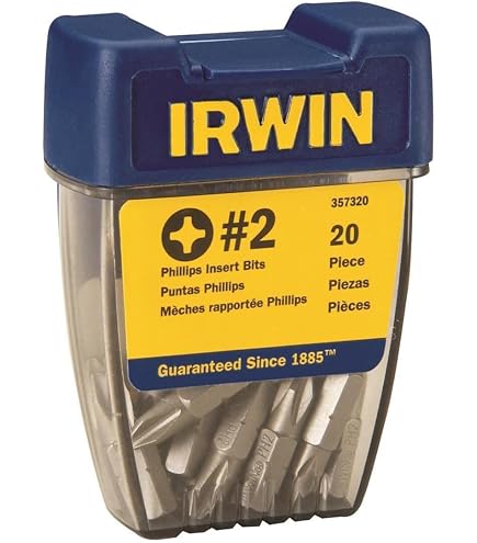 Irwin Tools #2 Phillips Power Bit - 3-1/2 Inch Length, 1/4 Inch Shank, For High-Torque Drills & Drivers - View #11