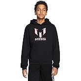 Messi boys Long Sleeve, Standard Fit Hoodie Sweatshirt, Comfortable Fleece