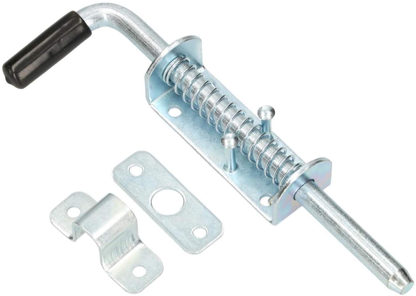 KOTARBAU® Spring Latch 220 mm Door Bolt Door Bolt Door Bolt Door Slide Door Slide Door Lock Floor Slider Galvanised