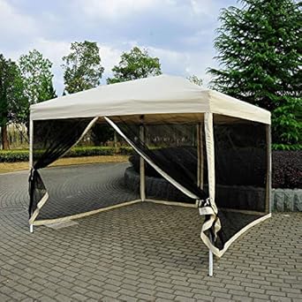Amazon Com 10 X10 Outdoor Pop Up Party Tent Patio Gazebo Canopy