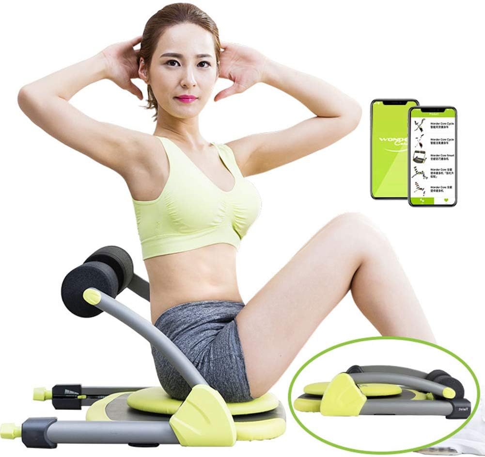 OMLTER Sit-Ups Fitness Aids Indoor Portable Foldable Multifunctional Abdominal Exercise