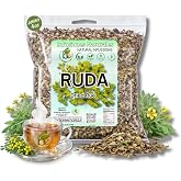 Ruda Seca Herbal Tea (4 oz) &ndash; 100% Natural Rue Dried Herbs (Ruta graveolens) &ndash; Traditional Botanical Infusion &ndash; Wildcrafted Loose Leaf &ndash; Caffeine-Free, Vegan, Non-GMO &ndash; Authentic by BEXPERTSUSA