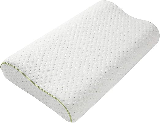 Amazon Com Hugmo Memory Foam Pillow Cooling Breathable Bamboo