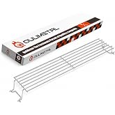QuliMetal Stainless Steel Warming Rack for Weber Spirit 300 | Grill Parts for Weber Spirit 2 300 Series Grills with Front Control Knobs, 7641 Upper Rack for Weber Genesis Silver Gold B/C