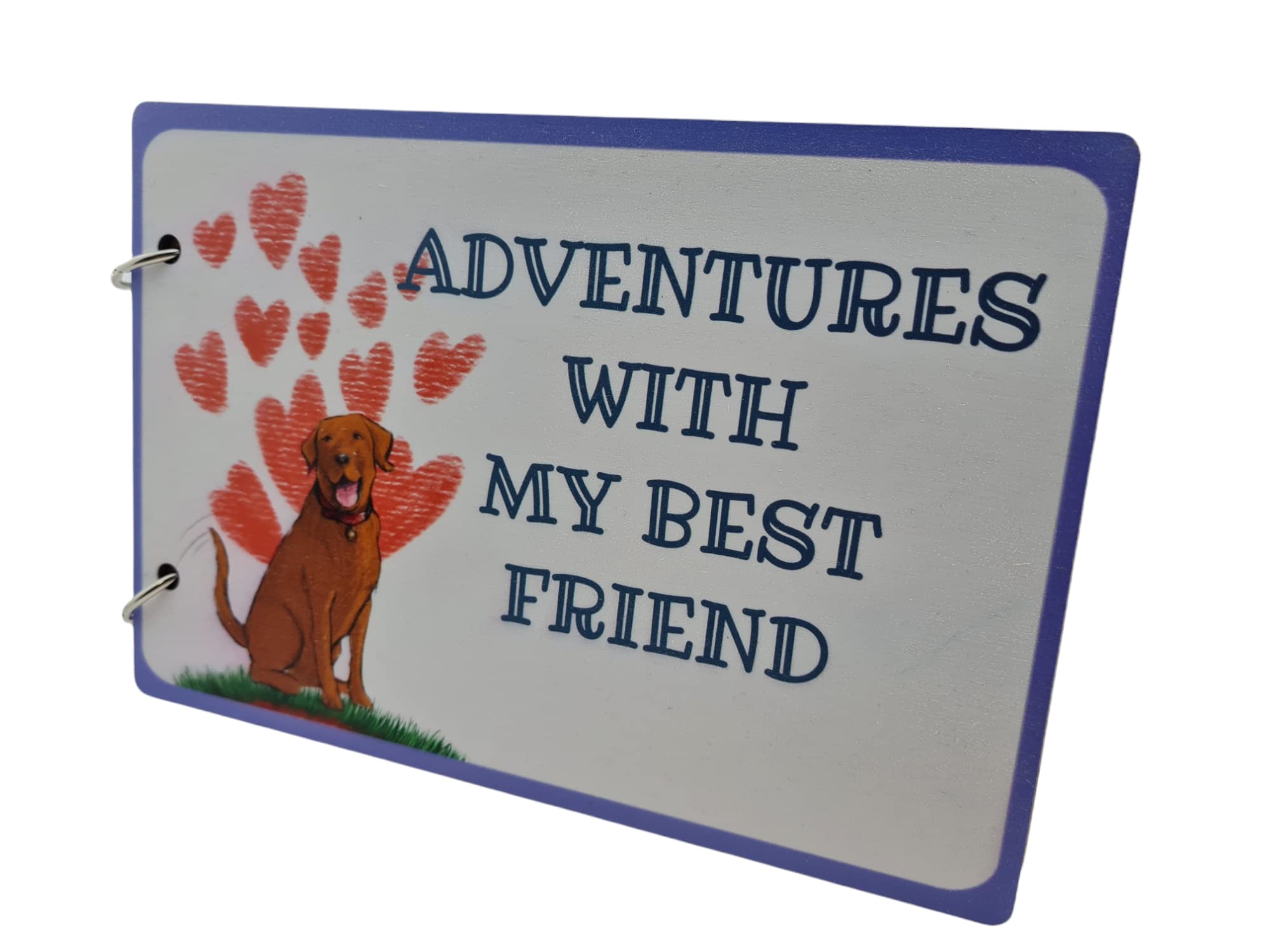 Adventures with My Best Friend, Scrapbook of You and Your Dog Gift (uv251-scrap-adventdog)