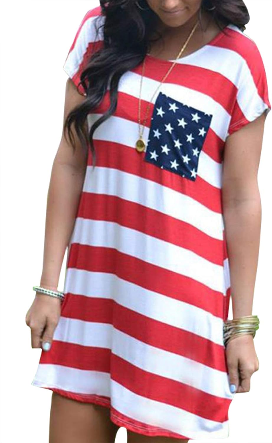 4th of july t shirt dress