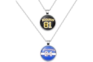 AICase for Heated Rivalry Merch Necklace, Ilya Rozanov 81 Shane Hollander 24 Jewelry Gifts Jersey Shirt Outfits Accessories S
