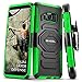 Galaxy S8 Active Case, Evocel [New Generation] Rugged Holster Dual Layer Case [Kickstand][Belt Swivel Clip] for Samsung Galaxy S8 Active SM-G892 (Does NOT fit Regular S8 - only S8 Active), Green