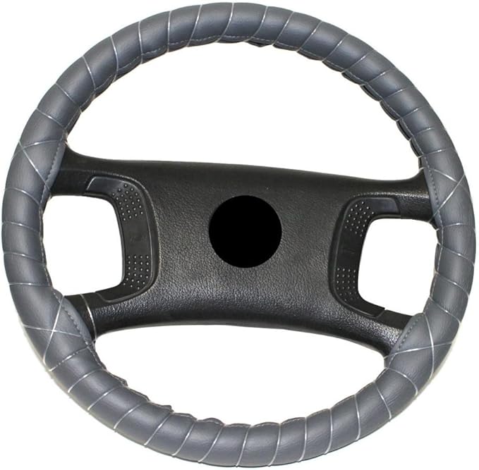 Aerzetix Rope Lace Up Steering Wheel Cover Size M 37 40 cm, Colour
