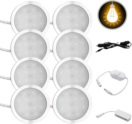 Interior Lights Kit Maso 8x12v Interior Led Spot Light Charger