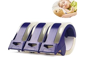 AMOGATO Packing Tape 1.88 Inch X 55 Yard - Noiseless Clear Packaging Tape with Dispenser – Ultra-Stretchy, High-Adhesive and Non-Disruptive Transparent Packing