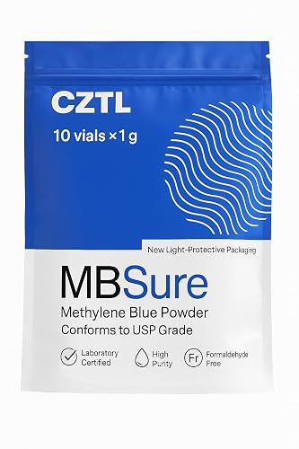 USP Grade Methylene Blue Powder - 1gm | Ultra High Purity | Long Shelf ...