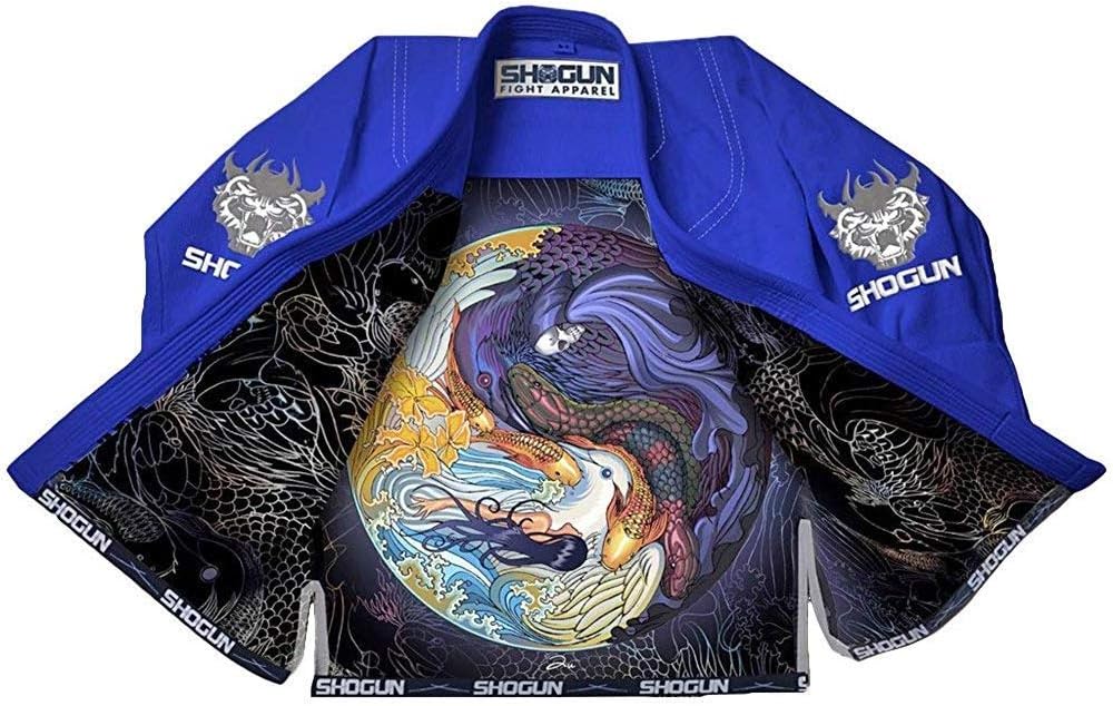 SHOGUN Fight Jiu Jitsu Gi Tao Premium 450g Pearl Weave Cotton BJJ