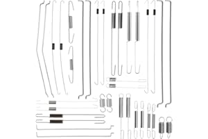 ZAMDOE GX160 GCV160 GX270 GX340 Governor Throttle Return Spring Linkage Control Kit 691859 692211 Governor Idle Springs 79084