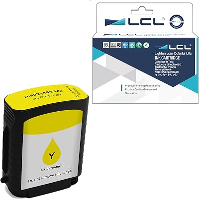 LCL Compatible Ink Cartridge 82 Yellow C4913A for HP DesignJet 500 510 800 815