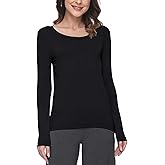 GYS Womens Long Sleeve Tops Soft Bamboo Viscose Pajama Tops