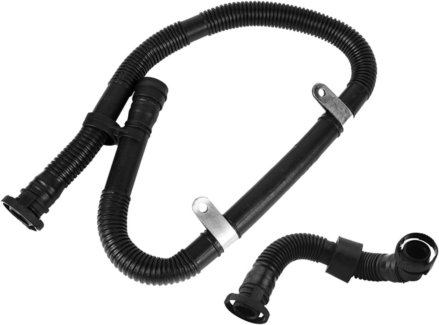 runmade 2pcs Secondary Air Injection Pump Hose Pipe SAI Set Kit