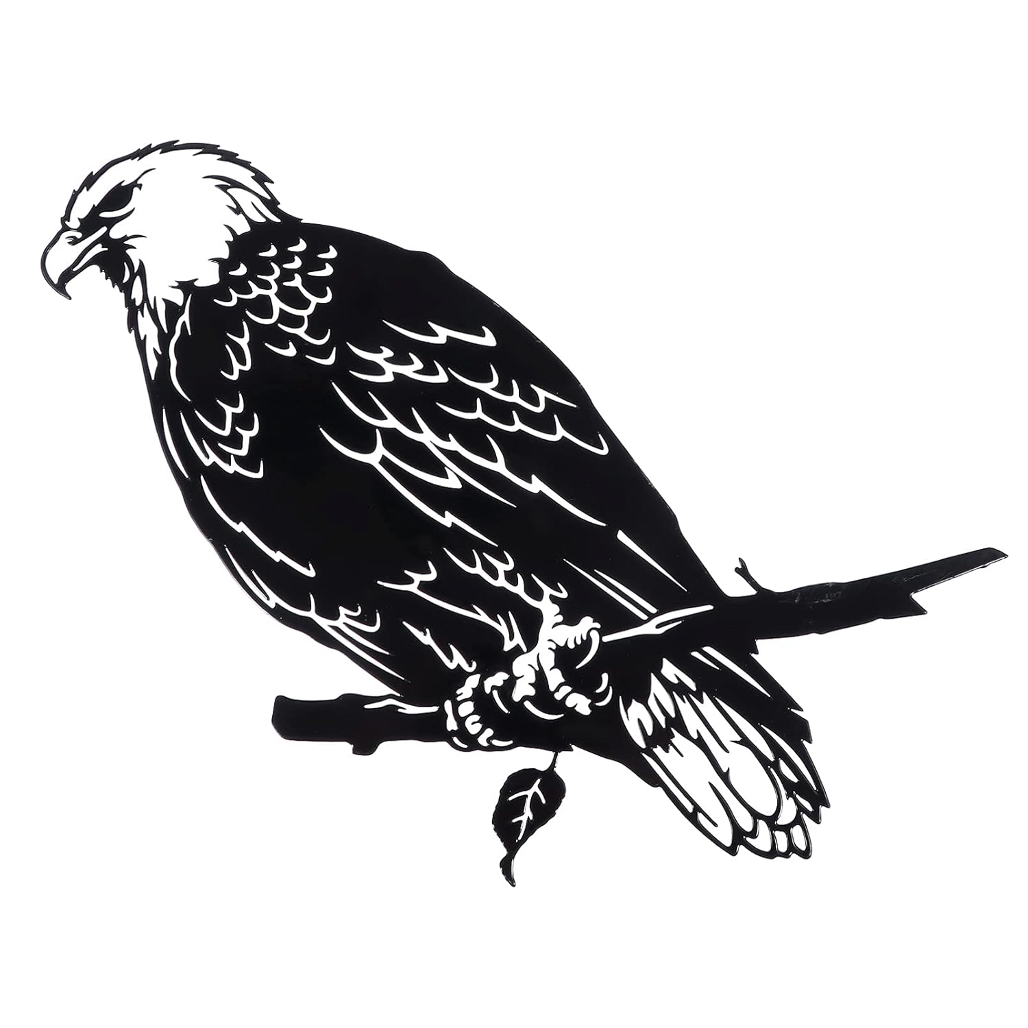 UPKOCH Metal Bird Steel Silhouette Steel Birds Statue Metal Art Tree