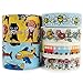 Crafty Rabbit Kids Stuff Washi Tape - Set of 6 Rolls - 196 Feet Total - Multicolor
