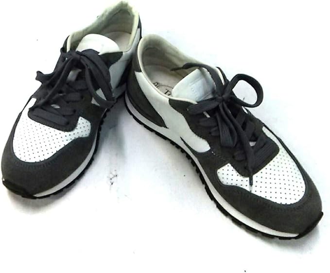 Amazon Co Jp トッズ Tod S スニーカー メンズ 白 ダークグレー 中古 服 ファッション小物