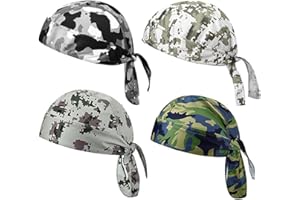 Cooling Do Rags For Men and Women Skull Caps Large Motorcycle Durags Head Wrap Bandana Hats Liners