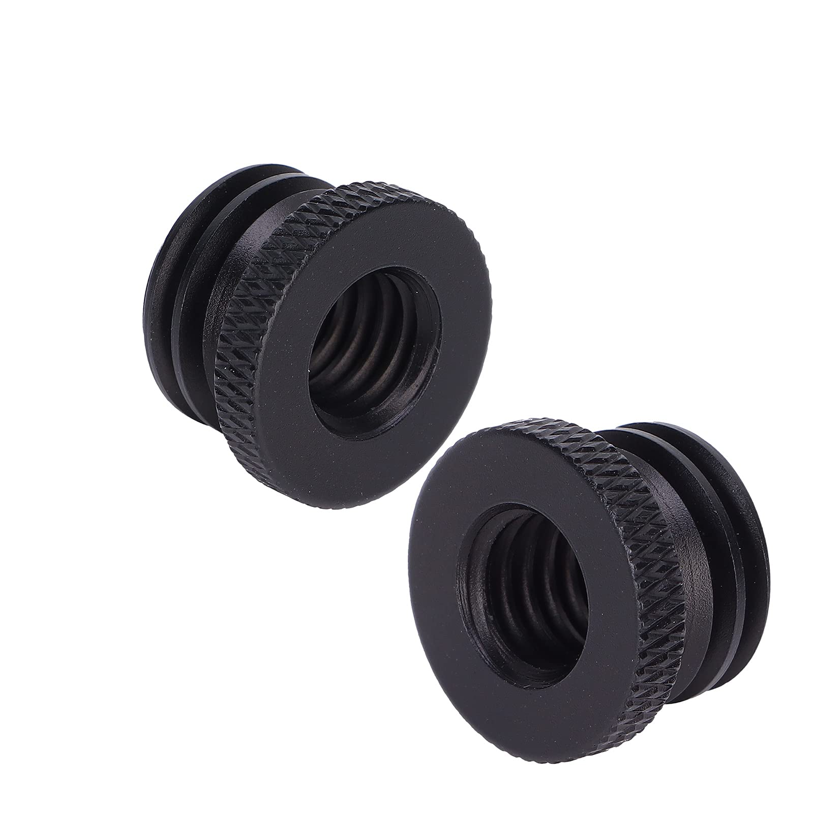 Goshyda Levelling Adaptor Screw Holder Tripod Accessory, 3/8 Female to 5/8 Male Screw Thread Adapter Tripod Screw Adapter for Camera Monitor