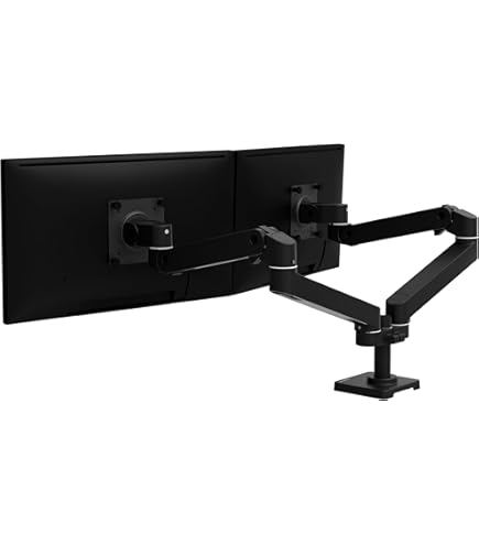 Amazon.com: Ergotron – Upgraded LX Pro Premium Dual Monitor Arm