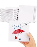 Dynta Blank Hardcover Book 5x5Inch, 18 Pack Blank