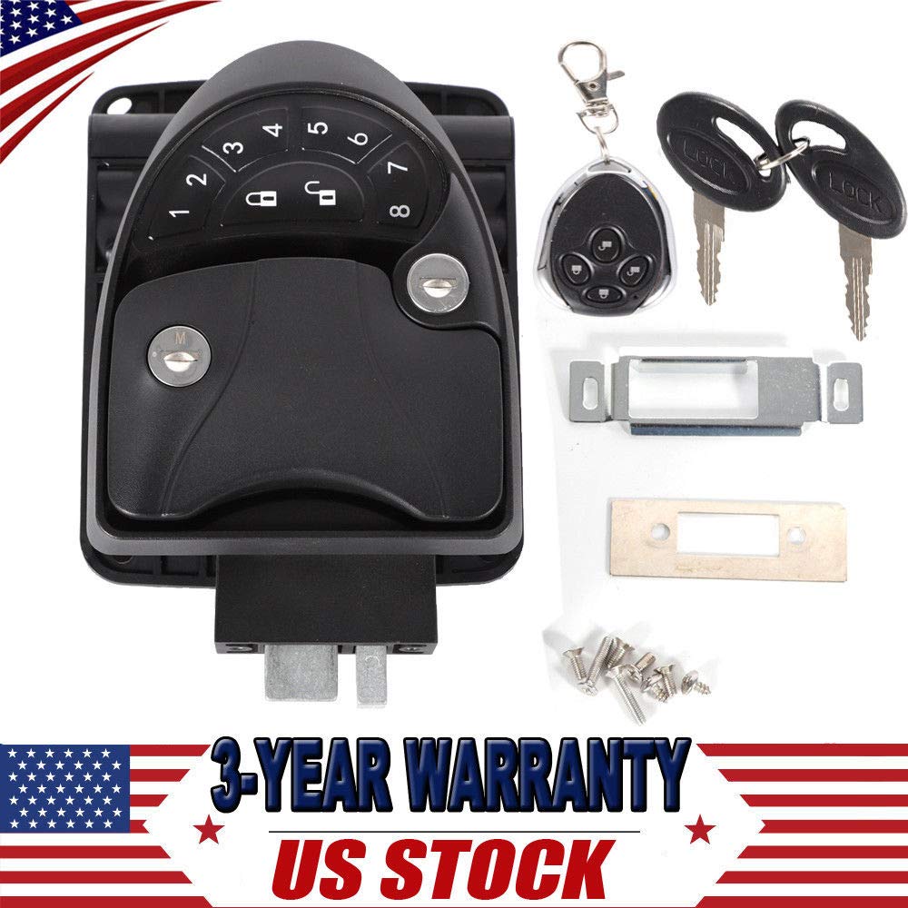 GDAE10 Camper Trailer Keyless RV Entry Door Caravan Lock Keyless Entry