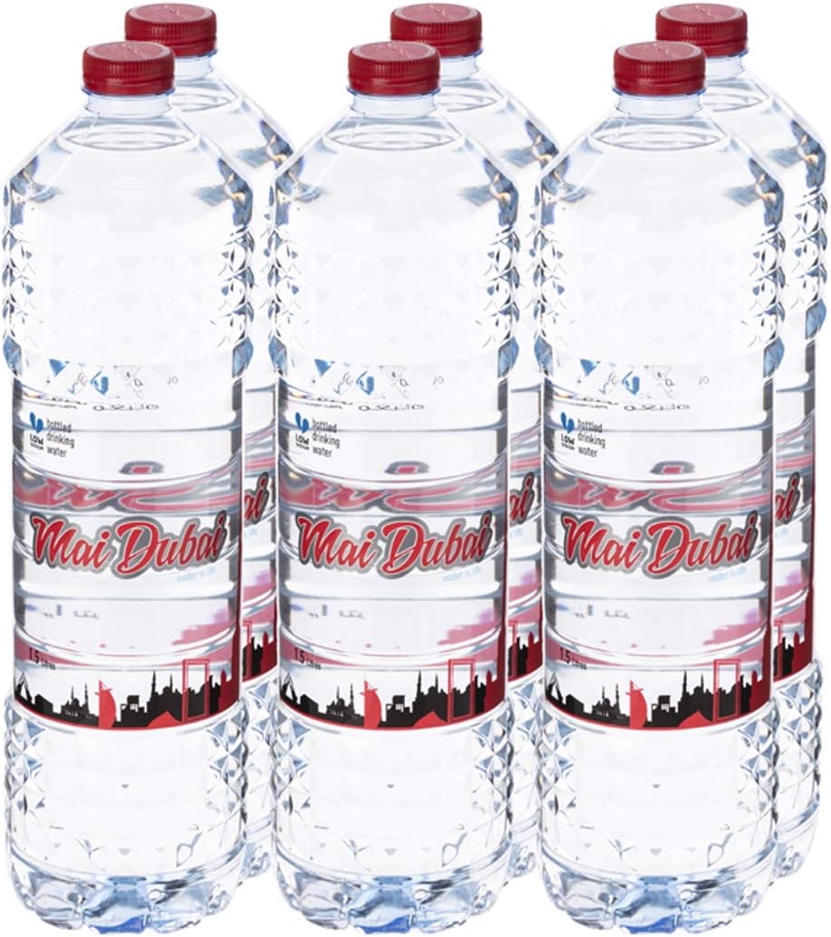 Mai Dubai Bottled Water, 6 x 1.5 Litre Buy Online at Best Price in UAE