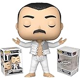Funko Queen Freddie Mercury I was Born to Love You + ToyBop Protector: Pop! Rocks Vinyl Figure (Bundled with Pro-Deluxe Pop Protector Collector Case Box Gift Set)