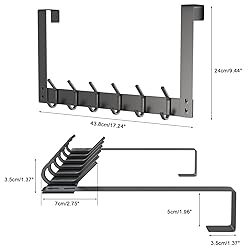 VAEHOLD Over The Door Hooks for Hanging