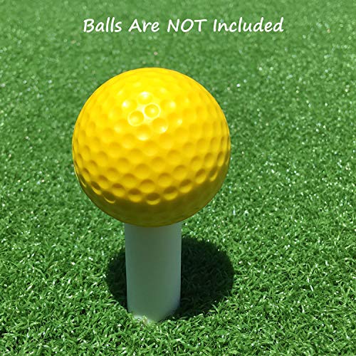 SkyLife Rubber Golf Tee Holder Set for Golf Mat Range Driving Practice Mat (2 PCS)