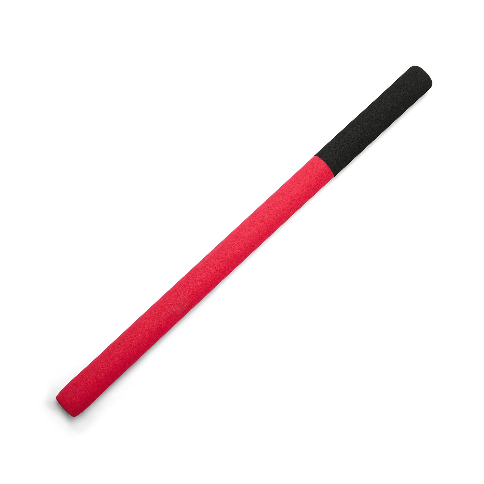 Playwell Martial Arts Rubber Foam Training Escrima Kali Sick Red/Black - 24"