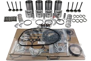 INPOST V1902 V1902-DI Overhaul Rebuild Kit STD For Kubota Engine KX101 Excavator Kubota L3350HDT L3450DT Tractor Engine Piston Gasket Set