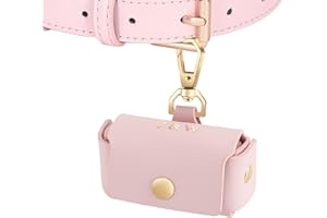 Custom Initial Wedding Ring Bearer Pouch for Dog Collar, Personalized Leather Wedding Ring Pillow Box for Pet, Dog Ring Beare