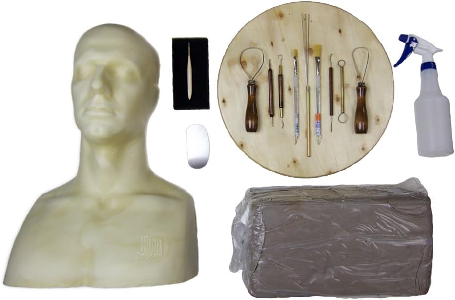 Stan Winston Mask Making Kit - Tim Martin's "How to Make a Latex Rubber Mask - Part 1 The Sculpture Process" (Standard)