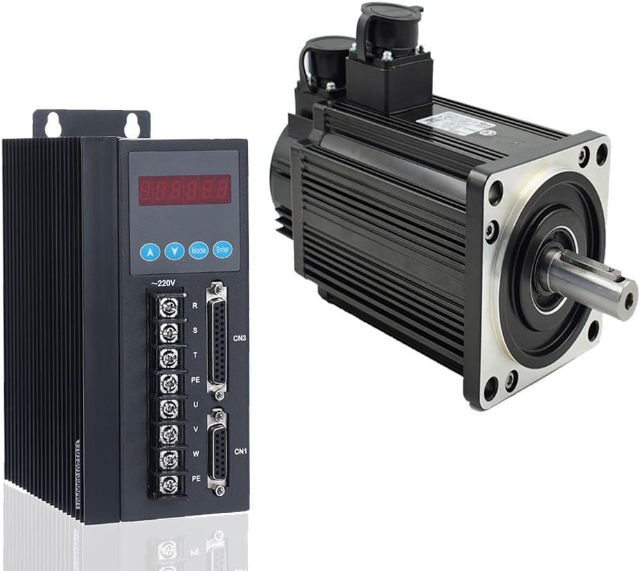 15Nm 2.77103kg•m2 1500rpm high torque Servo motor 220V 9.5A + 3 phase