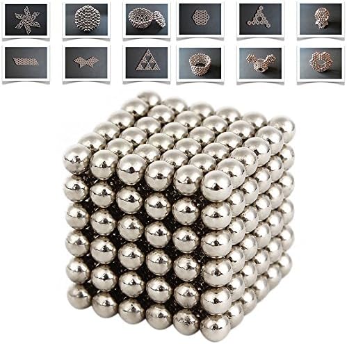 Magnetic Ball 216 pcs Cube 5mm Bead 3D Puzzle Education Toys