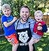 ApronMen, Papa Bear BBQ Grill Aprons For Men - Adjustable Straps - One Size Fits All Grilling Apron With Pockets - Professionally Printed Gift For Dad - Cotton Kitchen BBQ Chef Apron
