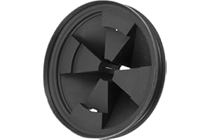 Disposal Splash Guard for InSinkErator for Black Garbage Stopper with Noise Reduction Dishwasher Safe Baffle Kitchen Sink Was