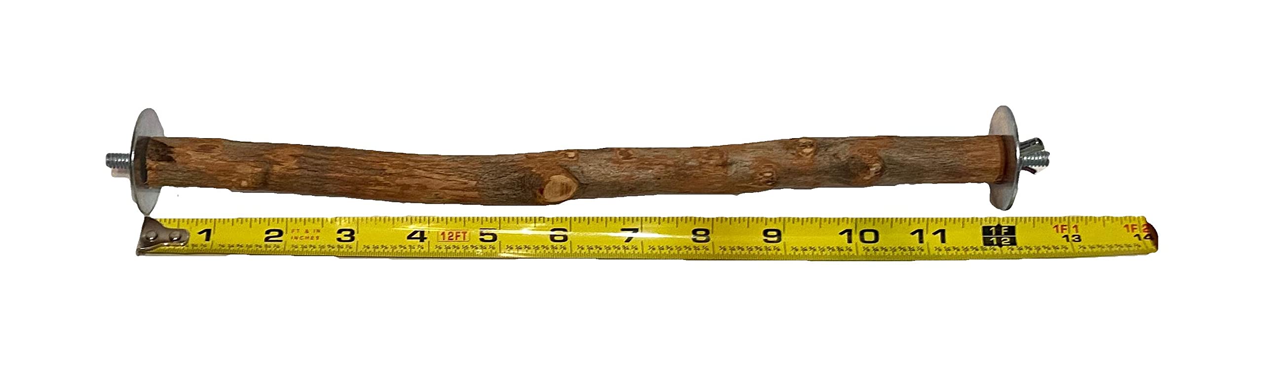 Photo 1 of Polly's Full Length Hardwood Bird Perch, 12-Inch