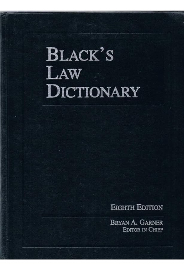 Amazon.com: Black's Law Dictionary: 9780314199492: Garner, Bryan A