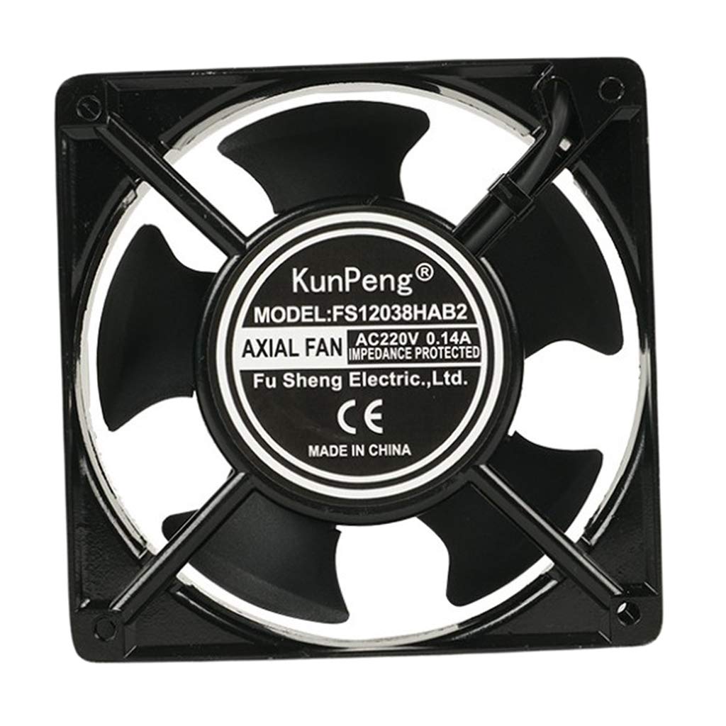 Baoblaze Air Fan - Ventilador silencioso (220 V, 120 x 120 x 38 mm ...